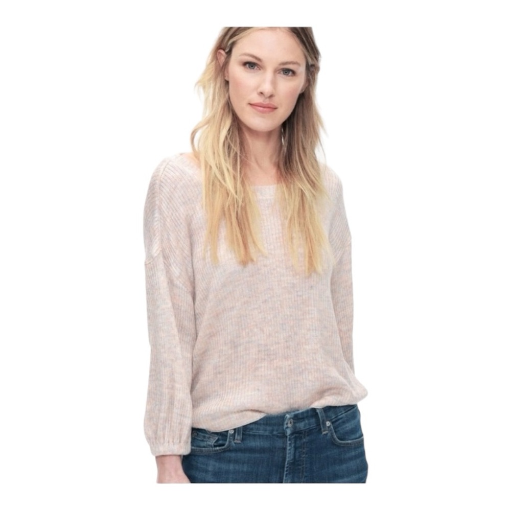 Splendid Blush Marled‎ Sweater Wool Blend Size xs